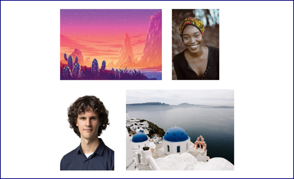 Kollektion von Bildern, die für das WebP Format geeignet sind